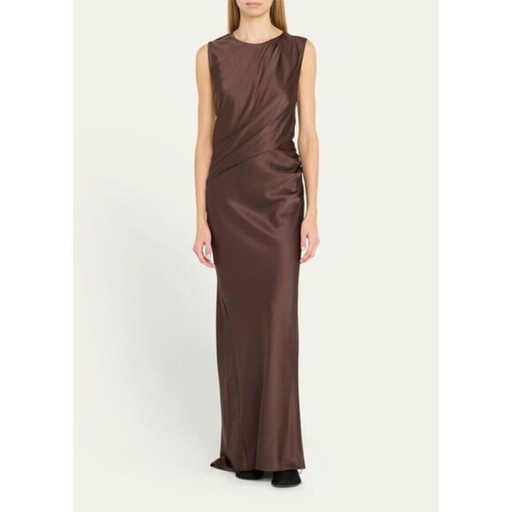 TOVE Anwen Draped Silk Dress Size 36 / US 4